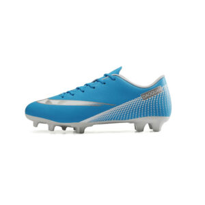 נעלי כדורגל פקקים מסי רונלדו כחול תכלת