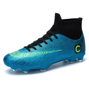 נעלי כדורגל פקקים מסי רונלדו כחול צבעוני
