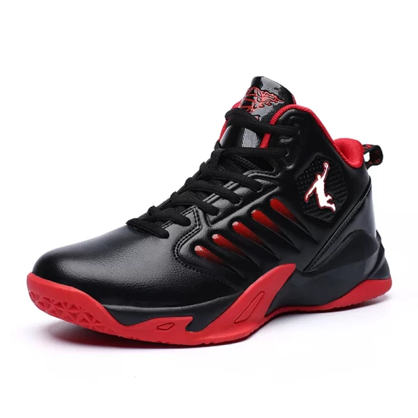 נעלי כדורסל לילדים וגברים אדום שחור