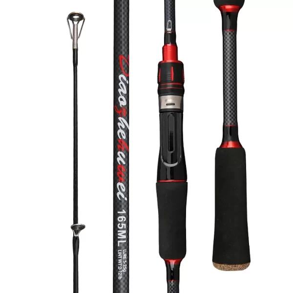 חכת דייג מקצועית 2.6mm 5-25g Rockfis 1.65M/1.8M