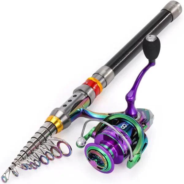 חכת דייג מקצועית Sougayilang 1.8-3.6 5.0:1 8